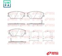 BRAKE PAD SET DISC BRAKE 1824.02 FOR SSANGYONG XLV/SUV TIVOLAN TIVOLI/AIR 1.6L