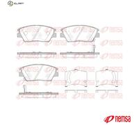 BRAKE PAD SET DISC BRAKE 1824.02 FOR SSANGYONG XLV/SUV TIVOLAN TIVOLI/AIR 1.6L