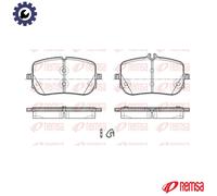 BRAKE PAD SET DISC BRAKE 1835.00 FOR MERCEDES-BENZ B-CLASS A-CLASS B-KLASSE 2.0L
