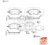 FEBI BILSTEIN 183716 Brake pad set