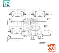 FEBI BILSTEIN 183716 Brake pad set