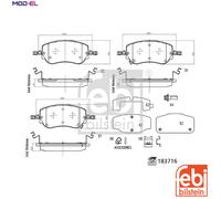 FEBI BILSTEIN 183716 Brake pad set