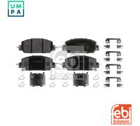 BRAKE PAD SET DISC BRAKE 184438 FOR HONDA K24W9 2.4L L15BY/L15BH 1.5L 4cyl