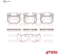 BRAKE PAD SET DISC BRAKE 1849.02 FOR KIA STINGER/Hatchback/Van GENESIS 3.3L 4cyl