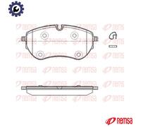 BRAKE PAD SET DISC BRAKE 1853.00 FOR VW CFPA 2.0L CNEA/CSHA/CNFB 2.0L 4cyl 3.0L