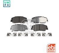 FEBI BILSTEIN Brake Pad Set 186398 Front 151.9 mm Fits Isuzu D-Max