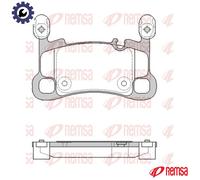BRAKE PAD SET DISC BRAKE 1864.00 FOR PORSCHE DCBG/DCBF/DCBE/MDC.BE 3.0L 6cyl