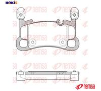 BRAKE PAD SET DISC BRAKE 1864.00 FOR PORSCHE DCBG/DCBF/DCBE/MDC.BE 3.0L 6cyl