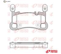 BRAKE PAD SET DISC BRAKE 1864.00 FOR PORSCHE DCBG/DCBF/DCBE/MDC.BE 3.0L 6cyl