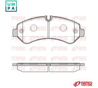 BRAKE PAD SET DISC BRAKE 1866.00 FOR MERCEDES-BENZ SPRINTER/5-t/Van 2.0L 4cyl