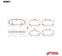 BRAKE PAD SET DISC BRAKE 1867.00 FOR MERCEDES-BENZ SPRINTER/4-t/35-t/Van/3-t