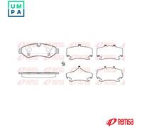 BRAKE PAD SET DISC BRAKE 1867.00 FOR MERCEDES-BENZ SPRINTER/4-t/35-t/Van/3-t