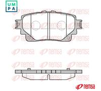 BRAKE PAD SET DISC BRAKE 1872.00 FOR SUZUKI LEXUS TOYOTA bZ4X RAV/VAN 2.5L 4cyl