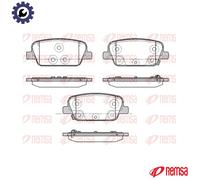 BRAKE PAD SET DISC BRAKE 1878.02 FOR HYUNDAI SANTA/FE/IV/SUV/Van G4KJ 2.4L 4cyl