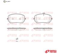BRAKE PAD SET DISC BRAKE 1879.00 FOR MERCEDES-BENZ M 274.920OM 654.920 2.0L 4cyl