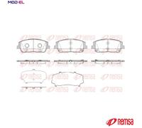 BRAKE PAD SET DISC BRAKE 1880.02 FOR HYUNDAI SANTA/FE/IV/SUV/Van KIA 2.4L 4cyl