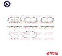 BRAKE PAD SET DISC BRAKE 1880.02 FOR HYUNDAI SANTA/FE/IV/SUV/Van KIA 2.4L 4cyl