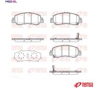 BRAKE PAD SET DISC BRAKE 1881.02 FOR MITSUBISHI 4B12 2.4L 4B40 1.5L 4N14 2.3L