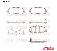 BRAKE PAD SET DISC BRAKE 1881.02 FOR MITSUBISHI 4B12 2.4L 4B40 1.5L 4N14 2.3L
