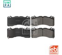 FEBI BILSTEIN Brake Pad Set 188192 - Front Axle Disc Brake for Ford Mustang Coupe 2015-2023