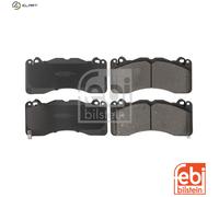 FEBI BILSTEIN Brake Pad Set 188192 - Front Axle Disc Brake for Ford Mustang Coupe 2015-2023