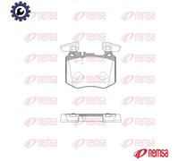 BRAKE PAD SET DISC BRAKE 1883.00 FOR MERCEDES-BENZ M274.920/264.920 2.0L 4cyl