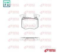 BRAKE PAD SET DISC BRAKE 1883.00 FOR MERCEDES-BENZ M274.920/264.920 2.0L 4cyl