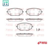 BRAKE PAD SET DISC BRAKE 1887.00 FOR RENAULT DACIA NISSAN B4D419/409/470 1.0L