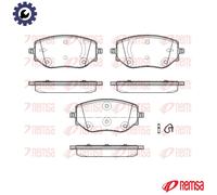 BRAKE PAD SET DISC BRAKE 1887.00 FOR RENAULT DACIA NISSAN B4D419/409/470 1.0L