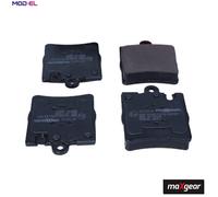 Brake pads Rear Axle 19-0410 MAXGEAR for MERCEDES-BENZ E-CLASS C-CLASS T-Model