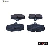 MAXGEAR 19-0421 Brake Pad Set, disc brake for MERCEDES-BENZ,NISSAN