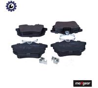 Brake pads Rear Axle 19-0427 MAXGEAR for MITSUBISHI VOLVO SMART PROTON