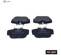 BRAKE PAD SET DISC BRAKE 19-0441 FOR BMW 3/Convertible/E0 Z1/Roadster M42B18