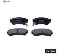 Brake pads Front Axle 19-0476 MAXGEAR for HONDA SUZUKI SUBARU GEO
