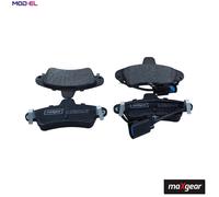 MAXGEAR 19-0496 Brake Pads Set Rear for Mondeo Cougar Contour
