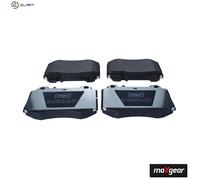 BRAKE PAD SET DISC BRAKE 19-0500 FOR MERCEDES-BENZ OM646.963/962 2.1L 4cyl 3.0L
