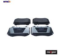 BRAKE PAD SET DISC BRAKE 19-0500 FOR MERCEDES-BENZ OM646.963/962 2.1L 4cyl 3.0L