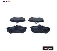 Brake pads Front Axle 19-0504 MAXGEAR for VW SEAT