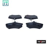 Brake pads Front Axle 19-0504 MAXGEAR for VW SEAT