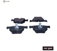 Brake pads 1st rear axle 19-0511 MAXGEAR for BMW 5 5 Touring 6 6 Convertible