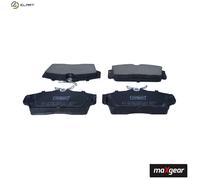 Brake pads Front Axle 19-0532 MAXGEAR for NISSAN PRIMERA PRIMERA Hatchback