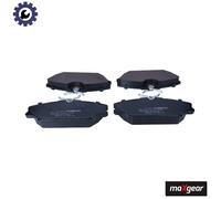 Brake pads Front Axle 19-0542 MAXGEAR for RENAULT LAGUNA I Estate MEGANE I Coach