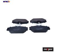 Brake pads Front Axle 19-0542 MAXGEAR for RENAULT LAGUNA I Estate MEGANE I Coach