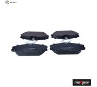 Brake pads Front Axle 19-0542 MAXGEAR for RENAULT LAGUNA I Estate MEGANE I Coach