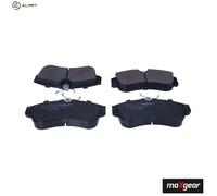 Brake pads Front Axle 19-0544 MAXGEAR for NISSAN PRIMERA PRIMERA Hatchback