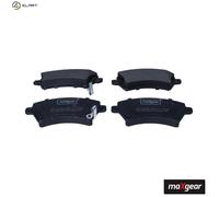 Brake pads Front Axle 19-0563 MAXGEAR for TOYOTA COROLLA COROLLA Estate