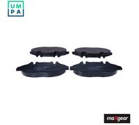 MAXGEAR 19-0669 Brake Pad Set, disc brake for MERCEDES-BENZ,MERCEDES-BENZ (FJDA)