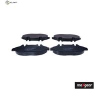 MAXGEAR 19-0669 Brake Pad Set, disc brake for MERCEDES-BENZ,MERCEDES-BENZ (FJDA)