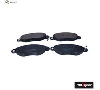 Brake pads Front Axle 19-0671 MAXGEAR for FORD TRANSIT Bus TRANSIT Van