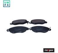 Brake pads Front Axle 19-0671 MAXGEAR for FORD TRANSIT Bus TRANSIT Van